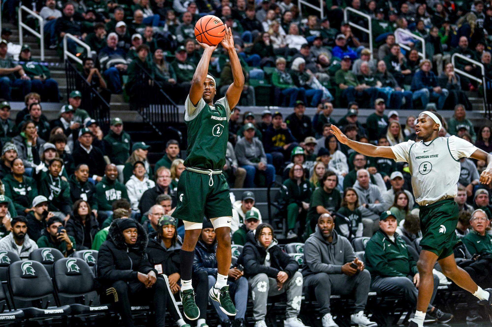 Michigan State basketball exhibition against Tennessee Time, TV for
