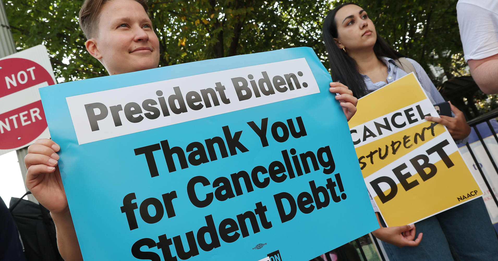 biden has forgiven $136 billion in student debt. more relief is on the way