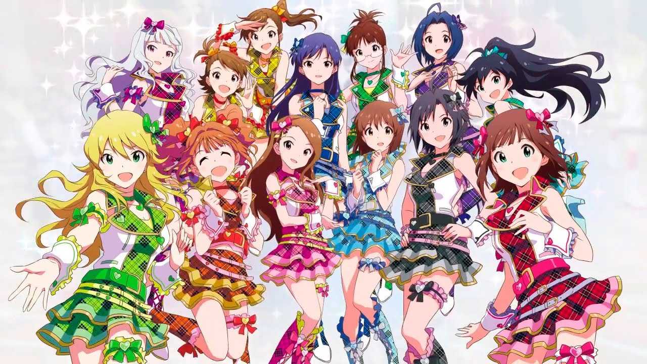 Idolm ster. Idolmaster. Idolmaster персонажи. Идолмастер гарем.