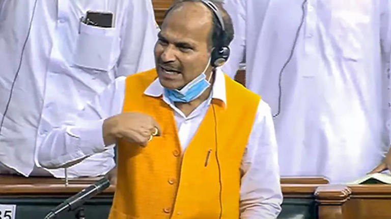 'Where are your anti-collision devices': Adhir Ranjan Chowdhury slams Centre over Andhra train accident
