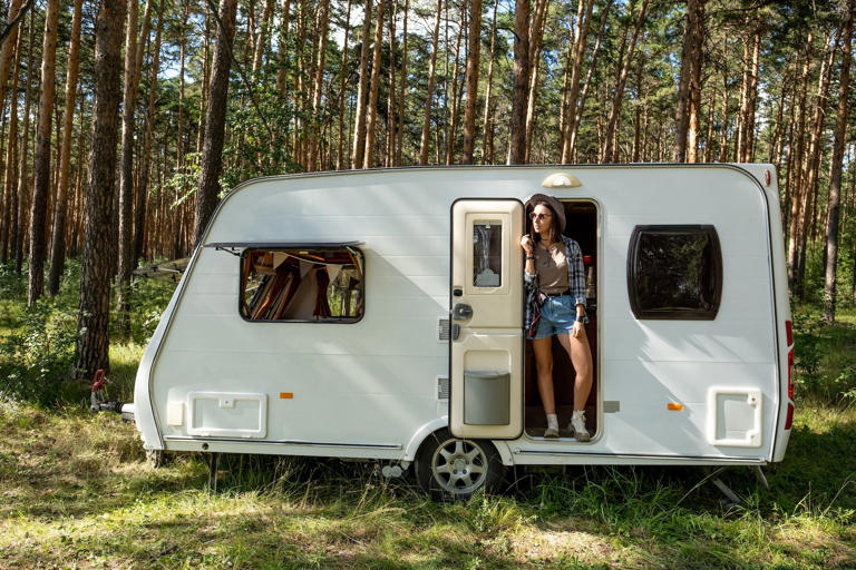 Woman in a caravan (photo: Getty Images)