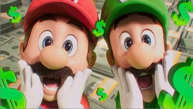 the super mario bros. movie beat barbie to be the most profitable film of 2023