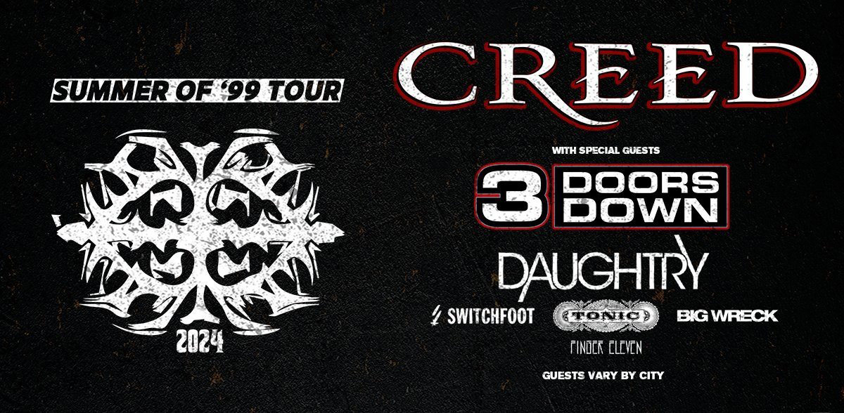 Creed announce 2024 reunion tour