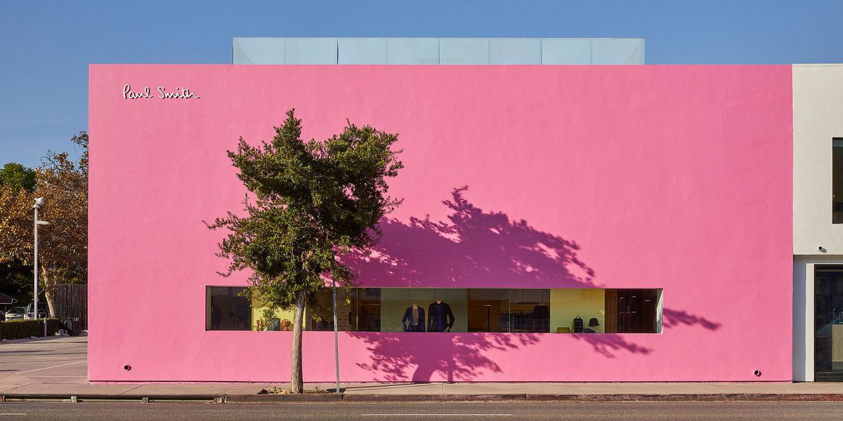 Paul Smith’s Hot Pink Los Angeles Store Just Got a Modernist Makeover