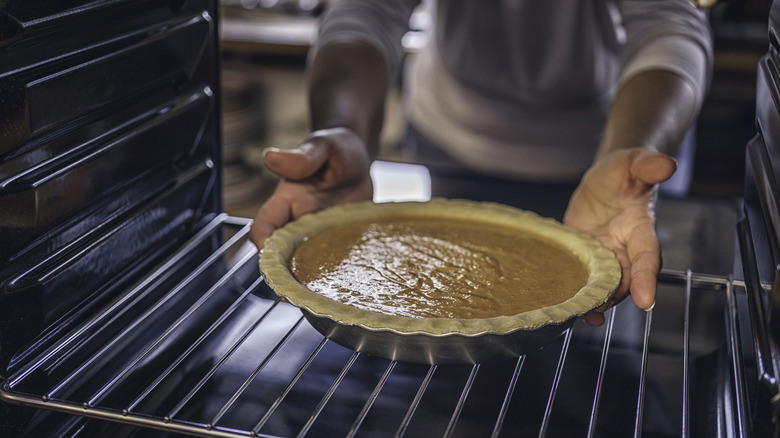 The Easiest Way To Keep Your Oven Clean When Baking Pie