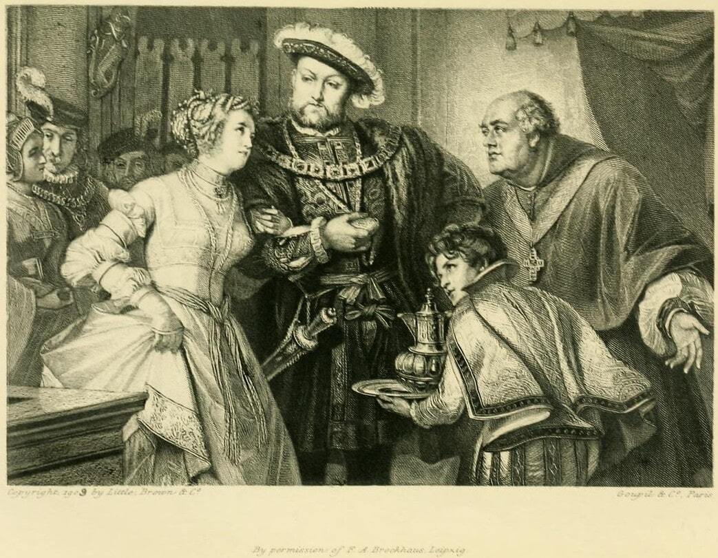 England's King Henry VIII waited years to separate legally from his first wife and marry Anne Boleyn. In fact, her lovely eyes would prompt him to <a href="https://www.historyhit.com/key-changes-during-henry-viiis-reign/" rel="noreferrer noopener">forever change</a> England's political and religious landscapes. Anne failed to provide a much-anticipated male heir, however, and an exasperated Henry <a href="https://www.history.com/this-day-in-history/anne-boleyn-is-executed" rel="noreferrer noopener">condemned her to death in 1536 for adultery, incest, and high treason</a>.
