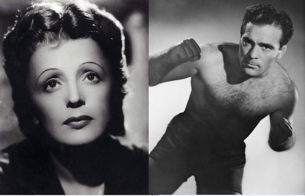 French singing star Édith Piaf had numerous romantic partners, but the <a href="https://www.kcrw.com/music/articles/marcel-cerdan-edith-piaf-a-love-cut-short-by-tragedy" rel="noreferrer noopener">love of her life</a> was boxer Marcel Cerdan. Her romance consisted of stolen moments of passion with the married man. In 1949, Cerdan died in a plane crash on his way to join Piaf in New York. Upon learning of his death, Édith announced to the audience, “Tonight, I sing for Marcel Cerdan” before collapsing on stage.