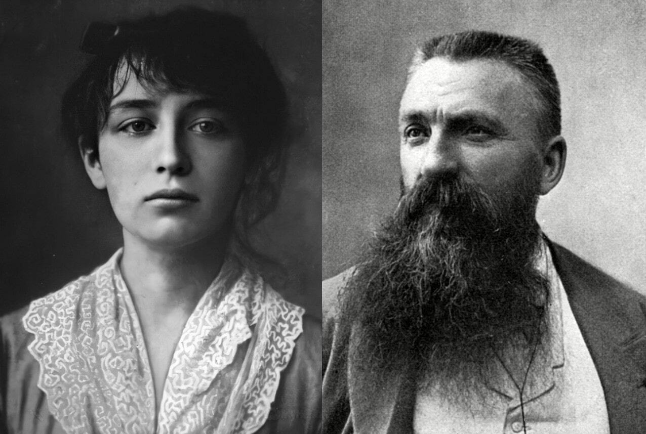 Sculptor <a href="https://www.bbc.com/culture/article/20170509-the-tragic-lover-who-never-escaped-rodins-shadow" rel="noreferrer noopener">Auguste Rodin</a> was to young Camille Claudel a teacher, friend, and eventually lover. Rodin, however, already had a longtime mistress from whom he had no intention of separating. While jealous, Camille also needed some space to establish herself as a sculptress. By 1911, she began spiralling downward into <a href="https://pubmed.ncbi.nlm.nih.gov/23674536/" rel="noreferrer noopener">delusions of persecution</a> and died 32 years later in a psychiatric asylum.