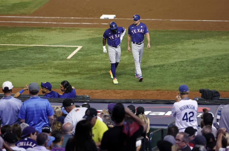 Adolis Garcia injury replay puts a big damper on Rangers World Series hopes