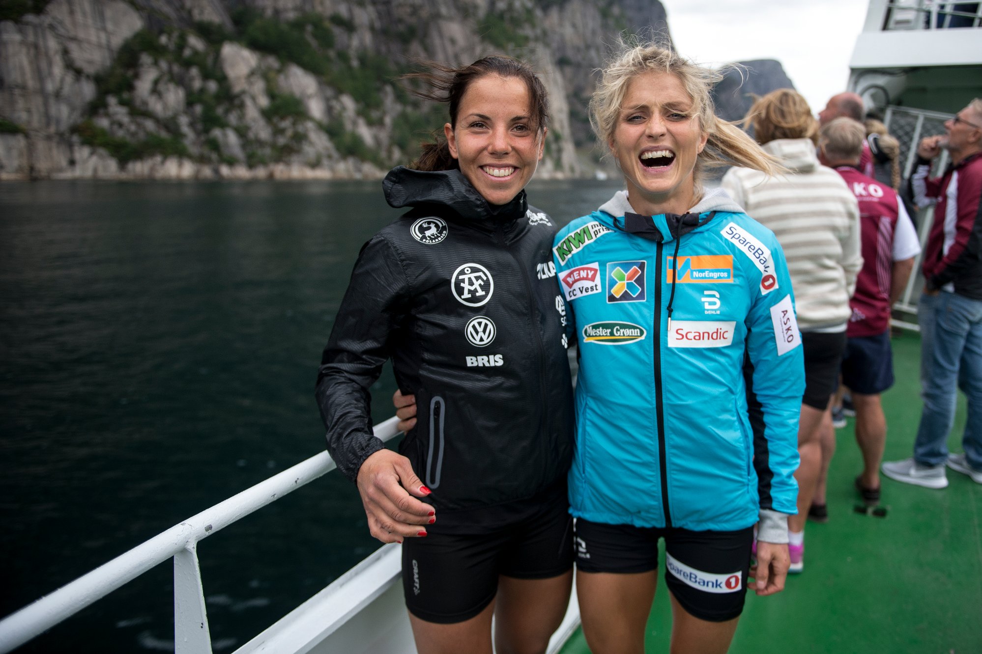 Therese Johaug Charlotte Kalla