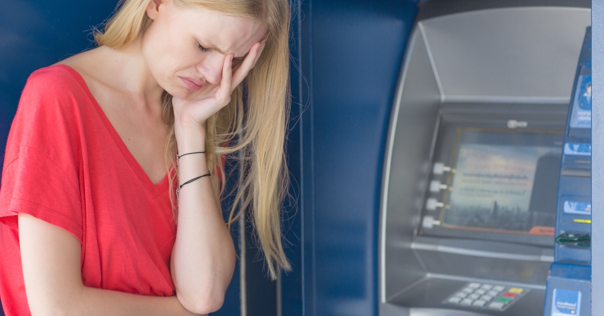 <p> You may owe a fee if you withdraw money from an ATM that's not associated with your bank. Foreign transaction fees also can be common while traveling abroad.  </p> <p>If you're traveling for an extended period and run out of cash, make one large cash withdrawal to avoid repeated fees — both at the ATM and the checkout counter (if you're in another country).</p>