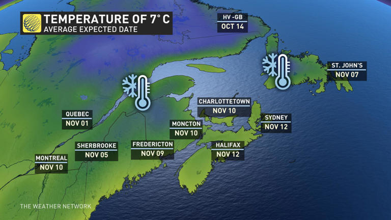 When should you switch to winter tires? Provincial breakdown, here