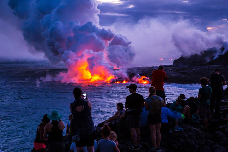 Lush rainforest and land transformed for millions of years by volcanic activity, all spread across 520 square miles of protected space. Welcome to Hawaii’s Volcanoes National Park!