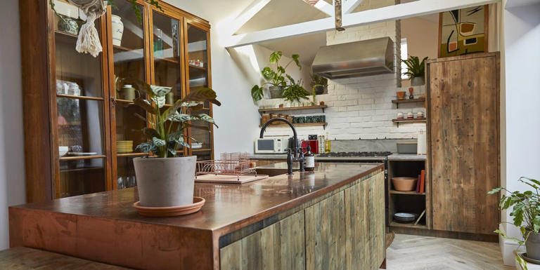 'Our new kitchen reflects my love of vintage design'