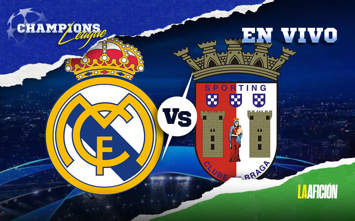 Real Madrid vs Braga EN VIVO. Champions League 2023