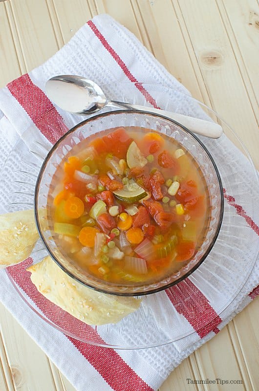 Crockpot Vegetable Soup Recipe