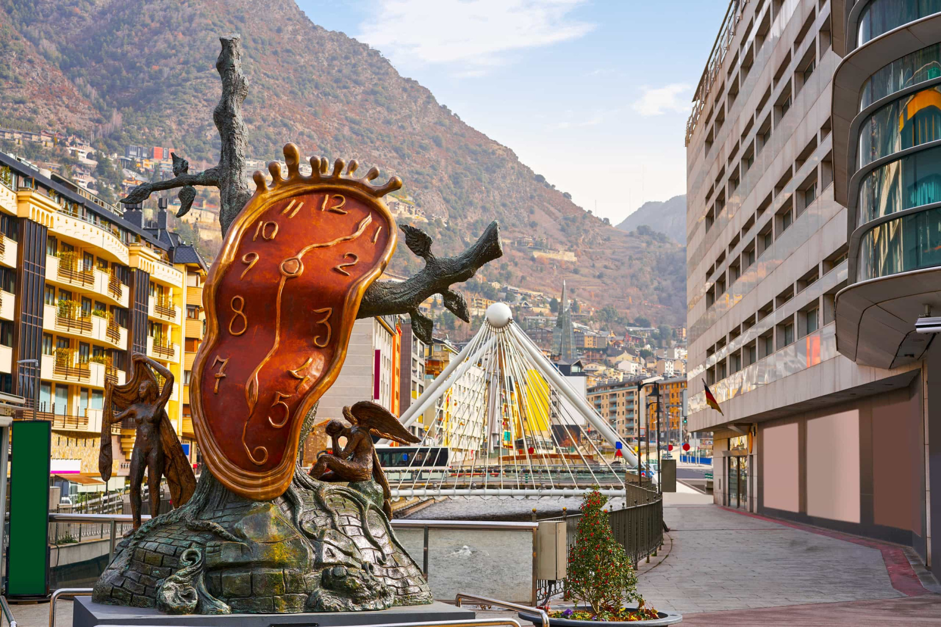 <p>Andorra la Vella also boasts an original work from a world-renowned Spanish artist. 'La Noblesse du Temps' is a massive, 16-foot (5-m) tall bronze <a href="https://www.starsinsider.com/lifestyle/363561/sculptures-to-inspire-the-artist-in-you" rel="noopener">sculpture</a> cast by hand by Salvador Dalí himself in 1984.</p><p>You may also like:<a href="https://www.starsinsider.com/n/177433?utm_source=msn.com&utm_medium=display&utm_campaign=referral_description&utm_content=597567en-za"> 11 cities around the world that may run out of water</a></p>