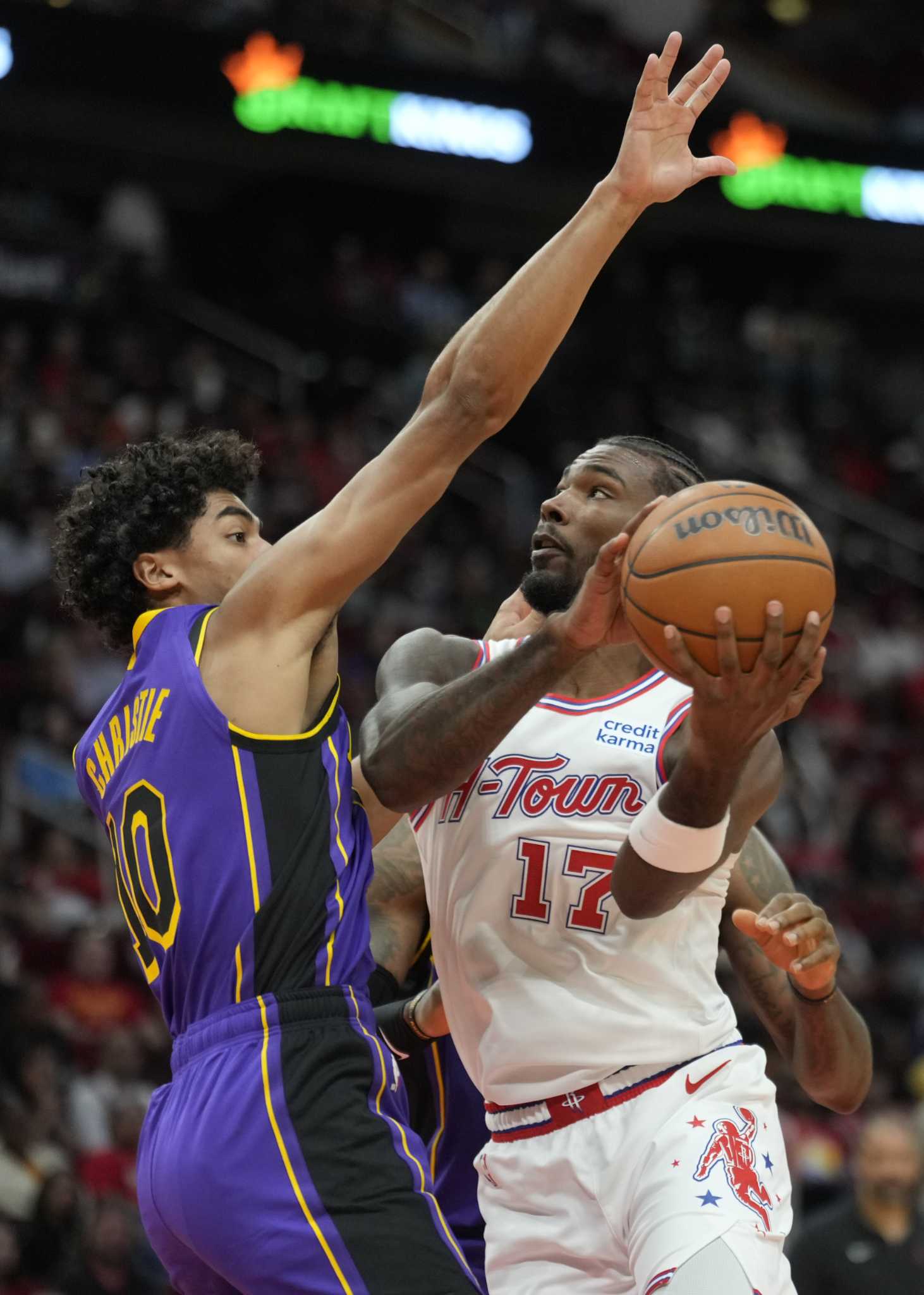 Rockets' Tari Eason To Sit Vs. Warriors, Still Not In Rhythm After ...