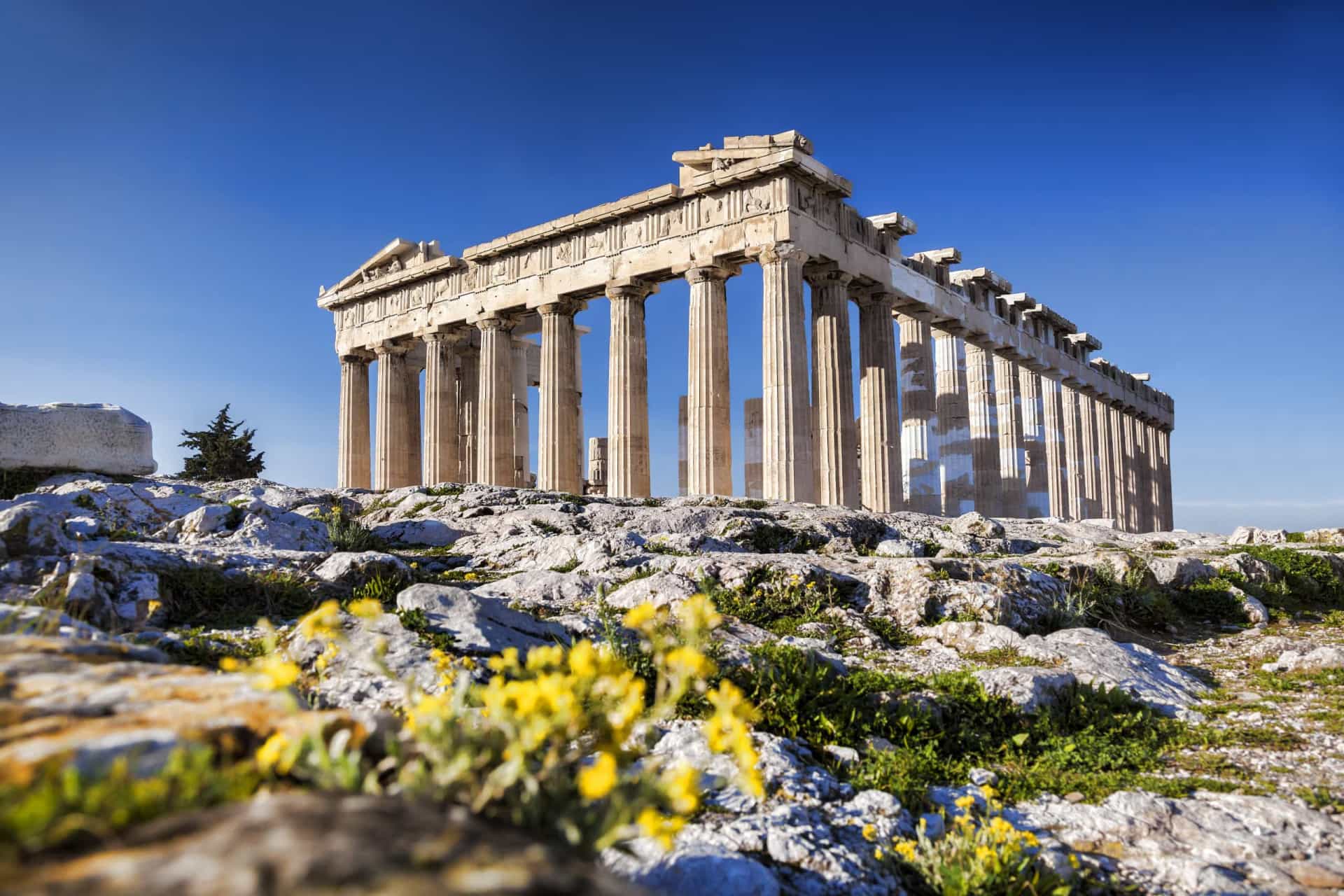 De Akropolis van Athene