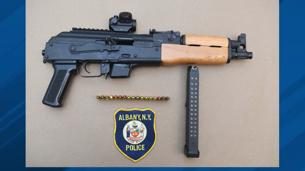 Albany police seize a loaded firearm during Clinton Avenue raid
