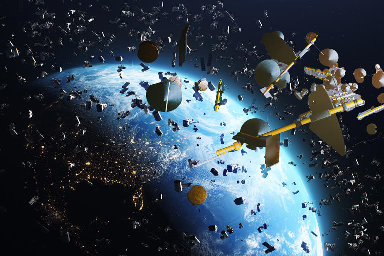 Space debris: is the airspace around Earth cluttered with junk, and is ...