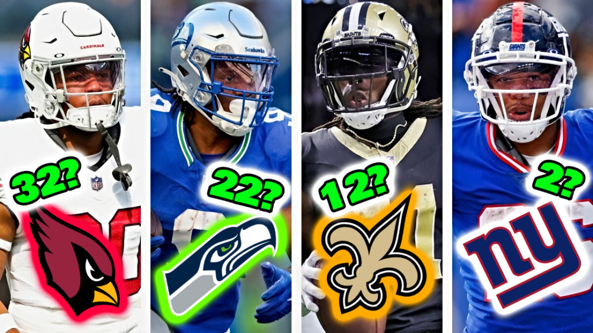 Ranking All 32 NFL Teams Running Backs From WORST To FIRST After Week 9