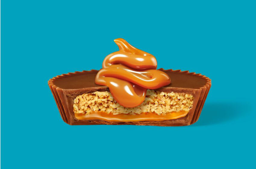 No one will ever be sorry to indulge in Reese’s Caramel Big Cup