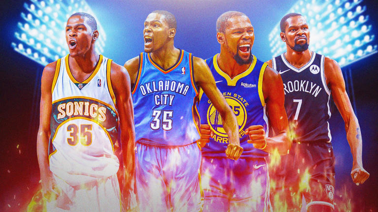 Ranking the best versions of Kevin Durant