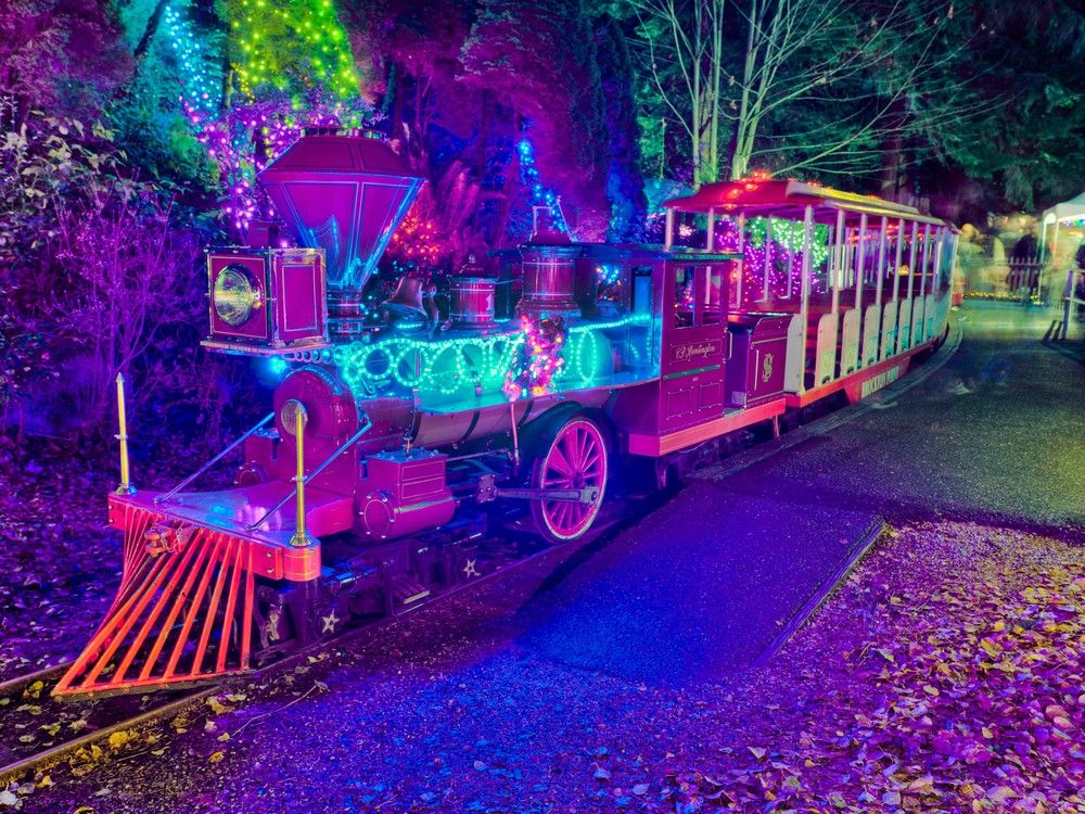 How to get Stanley Park Bright Nights Christmas train tickets