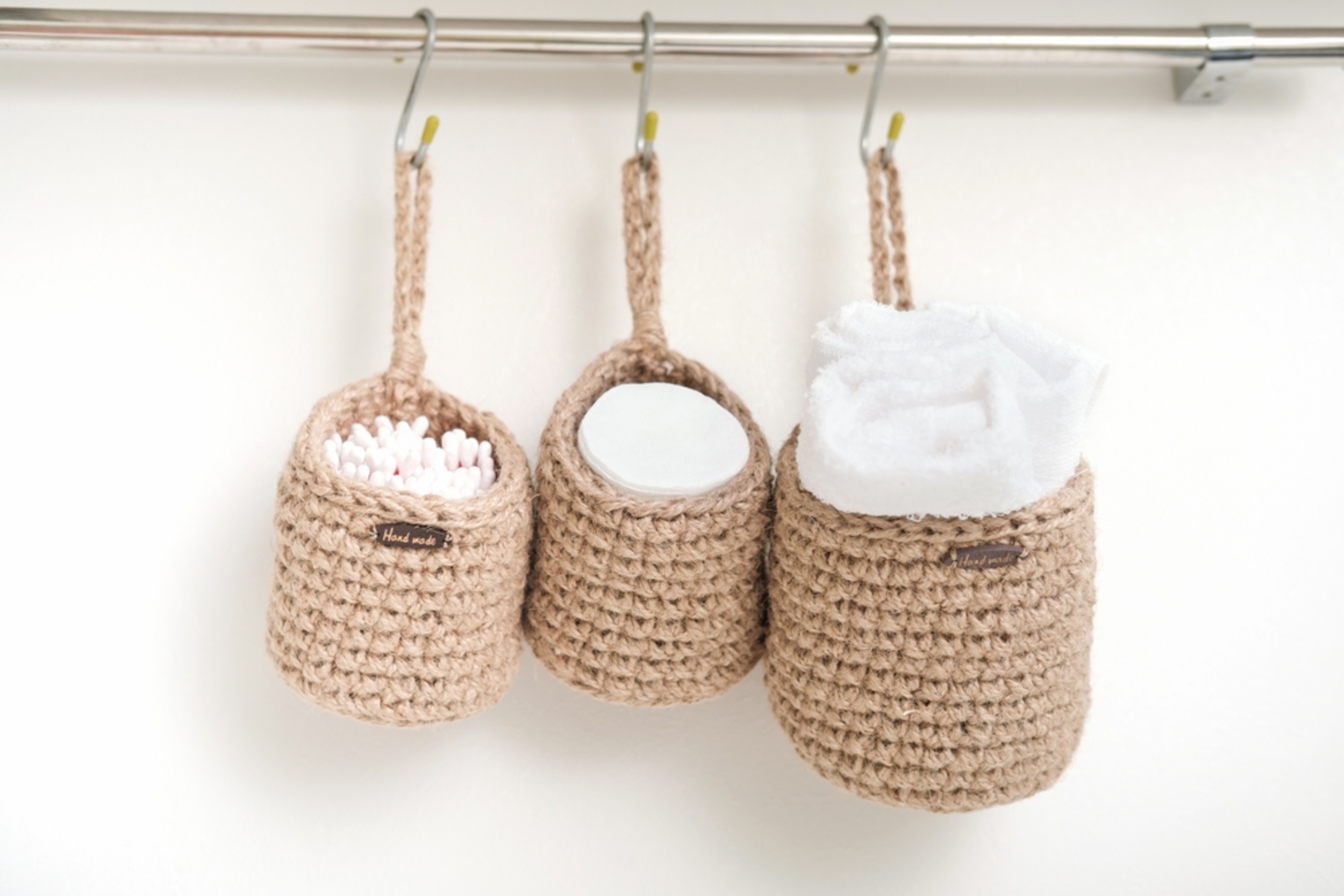 <p>Whether they're wicker or wire, round or square, baskets are endlessly versatile. If you're in need of a place to store towels in the bathroom or kids' toys in the playroom, hang a basket on the wall for an easy shelving solution that doesn't require hardly any work at all. </p><p>You may also like: <a href='https://www.yardbarker.com/lifestyle/articles/20_foolproof_crockpot_dump_recipes_you_can_try_110823/s1__39117815'>20 foolproof crockpot dump recipes you can try</a></p>