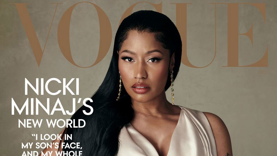 Nicki Minaj Makes Us Vogue Cover Debut 
