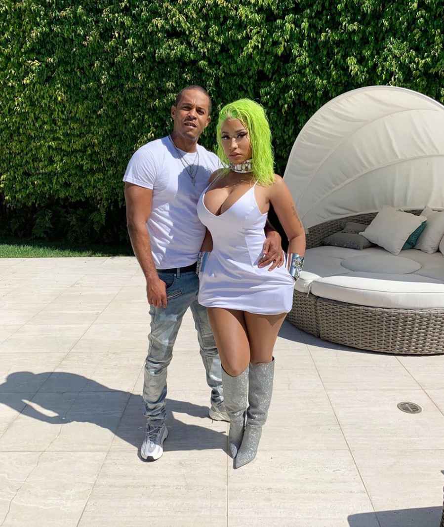 <p>The “Yikes” rapper and her husband got into a heated argument with her ex Mill at the Los Angeles clothing store Maxfield in January 2020. The former couple later traded barbs on Twitter.</p>