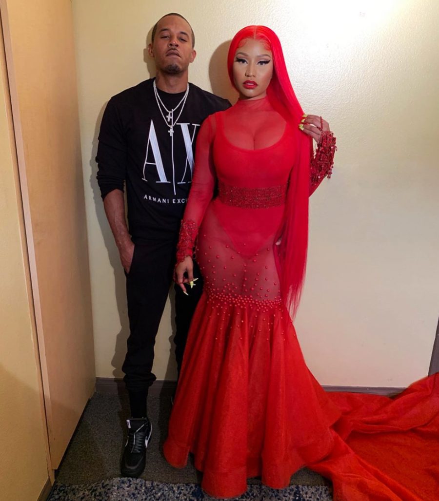 <p>The<em> Barbershop: The Next Cut</em> actress was a vision in red in a pair of <a href="https://www.instagram.com/p/B0W1CmjHhR0/">Instagram</a> photos with Petty in July 2019. “I remember when I cried like ‘why me?’ Now I wouldn’t Exchange my life for Armani,” she captioned the post.</p>