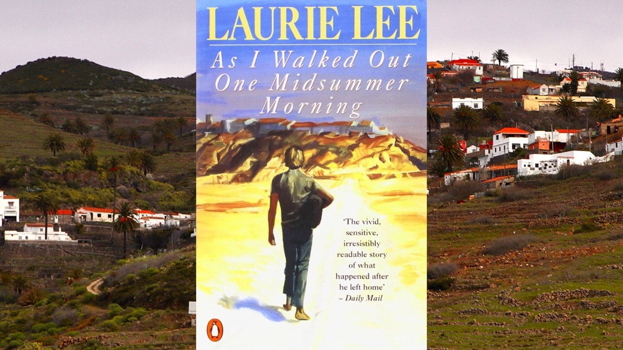<p>Laurie Lee’s seminal memoir details a very different Spain from the one beloved by millions of visitors in the 21st century. Lee’s Spain is rural, impoverished, and endlessly hospitable, but the shadow of the Spanish Civil War soon makes its presence felt. The story of a walk from the Cotswolds to Spain, the first part of the book deals with Lee’s days tramping on the English south coast before he heads across the channel to a new world. It is a marvelous book, eminently readable and packed with boyish charm.</p>