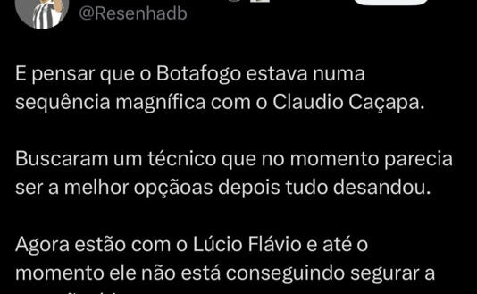 BOMBA, acabou de vazar: Textor pode tomar atitude imediata e chamar de volta treinador que fez sucesso no Botafogo