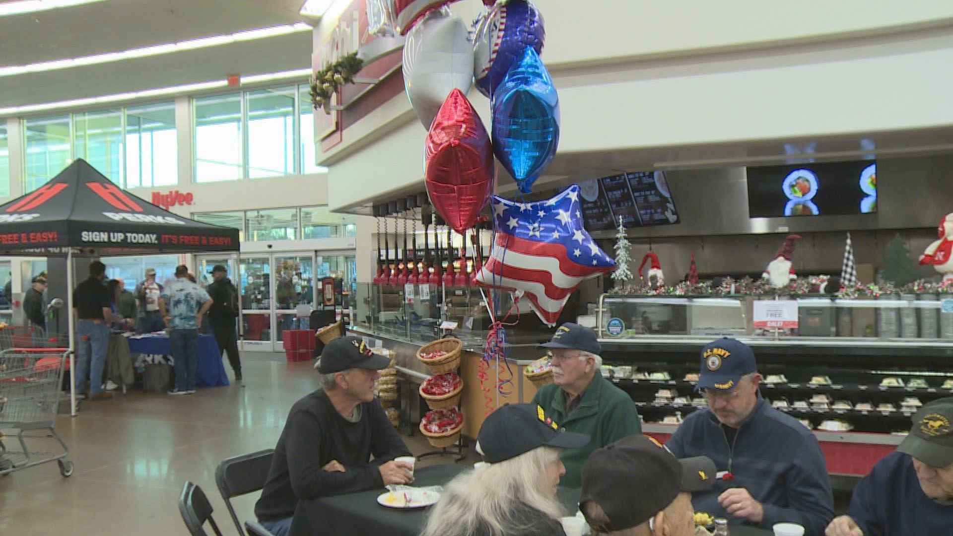 HyVee honors veterans in the Capital City with free breakfast