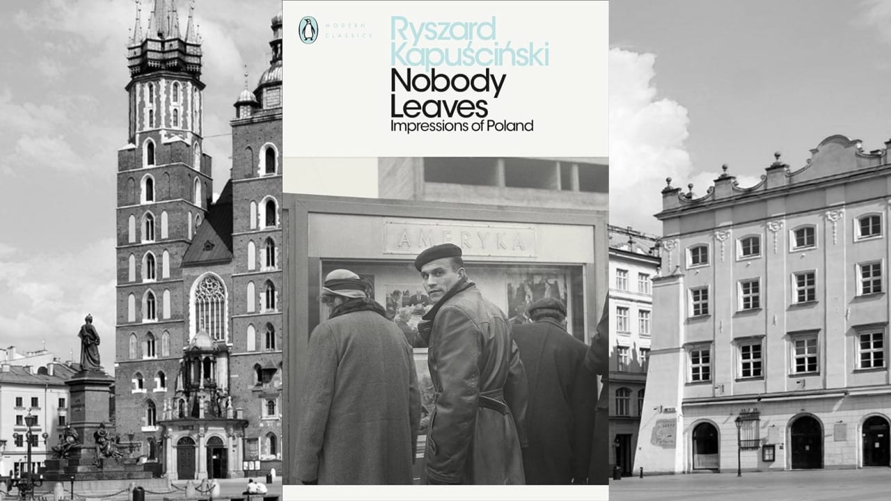<p>The second Kapuściński title is focused entirely on his native Poland. The journalist gained fame for his work in Africa, Asia, and Central America, but his writings on the neglected parts of his homeland are every bit as vital. <em>Nobody Leaves</em> is a warts-and-all look at communist Poland, a country stuck between Stalinism and a different way, dealing with disappointment and hope all at once. It isn’t the cheeriest book, but it is gorgeously written and undeniably honest at every turn.</p>