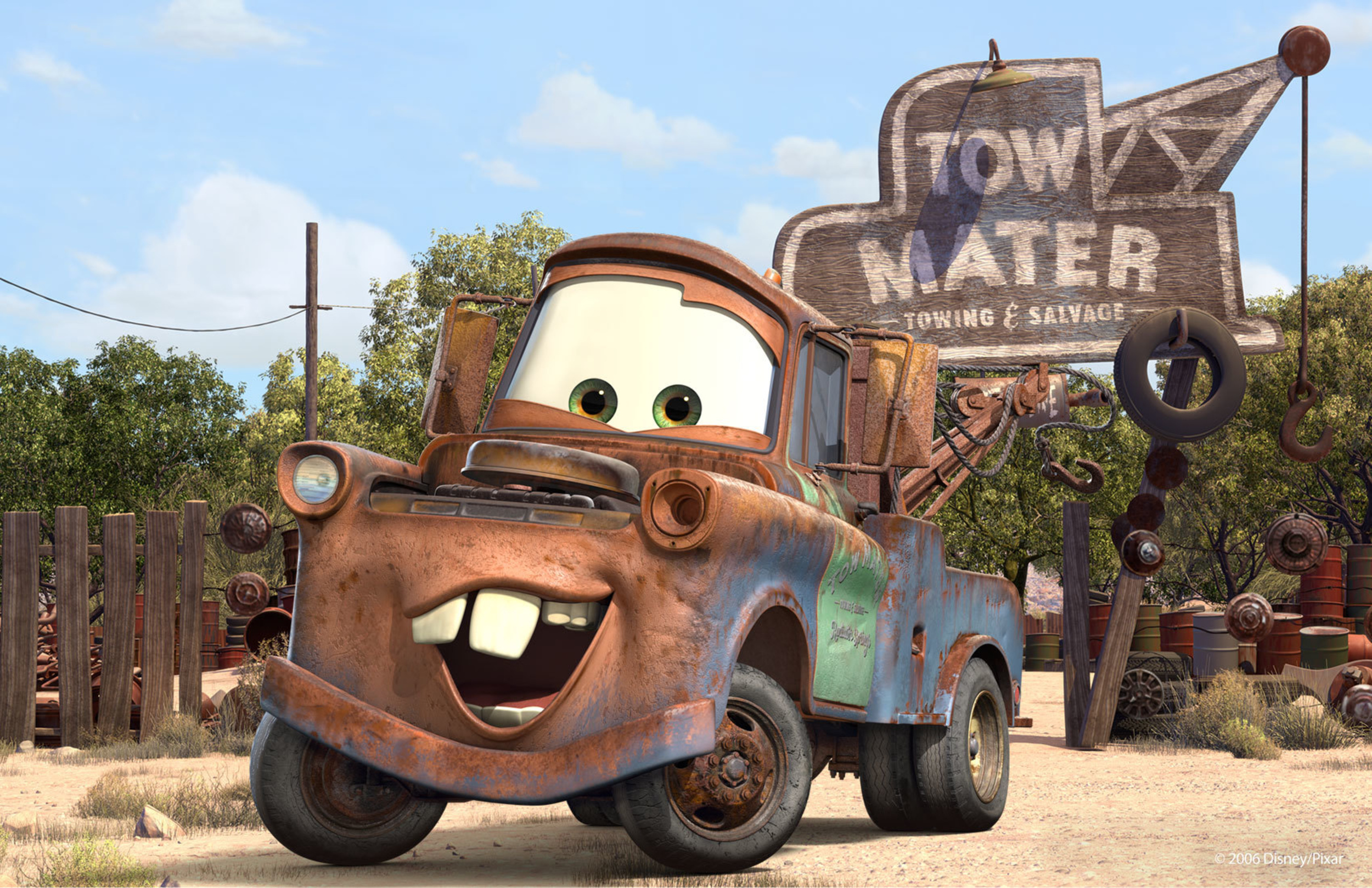 Cars Mater National персонажи