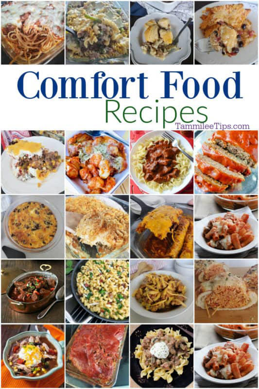 35+ Comfort Food Recipes!