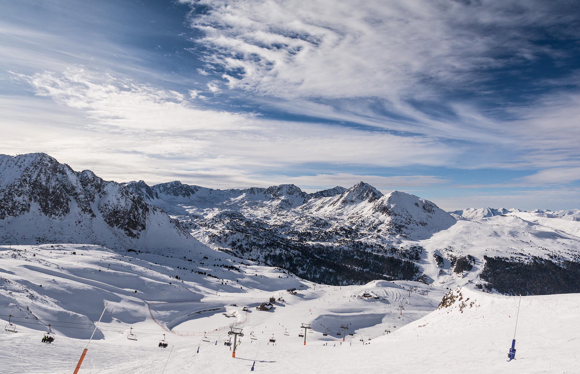 Europe really can’t complain about a lack of ski resorts. However, with great slopes comes a great number of skiers. Grandvalira in Andorra’s Pyrenees is the perfect mountain paradise to enjoy a day on powdery snow without the crowds. The area is also known for excellent après-ski bars and restaurants.