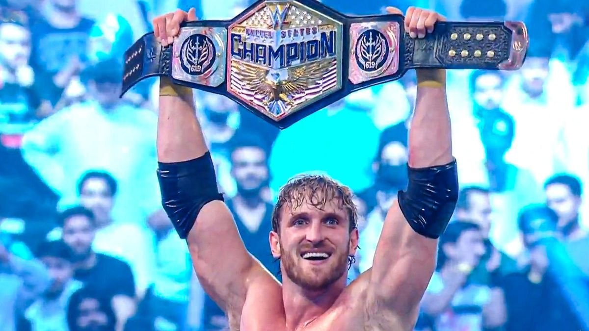 Paul hold. WWE us title.