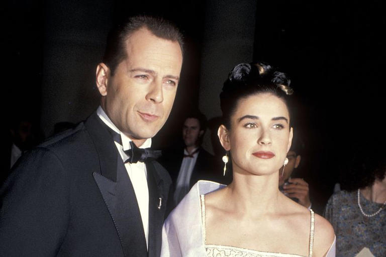Demi Moore and Bruce Willis' whirlwind romance before shock divorce ...