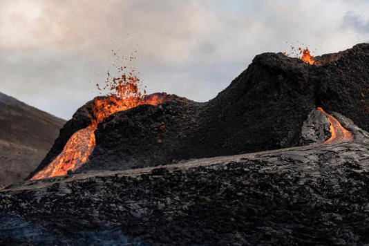 Mount Fagradalsfjall previously erupted in July this year (Picture: Shutterstock)