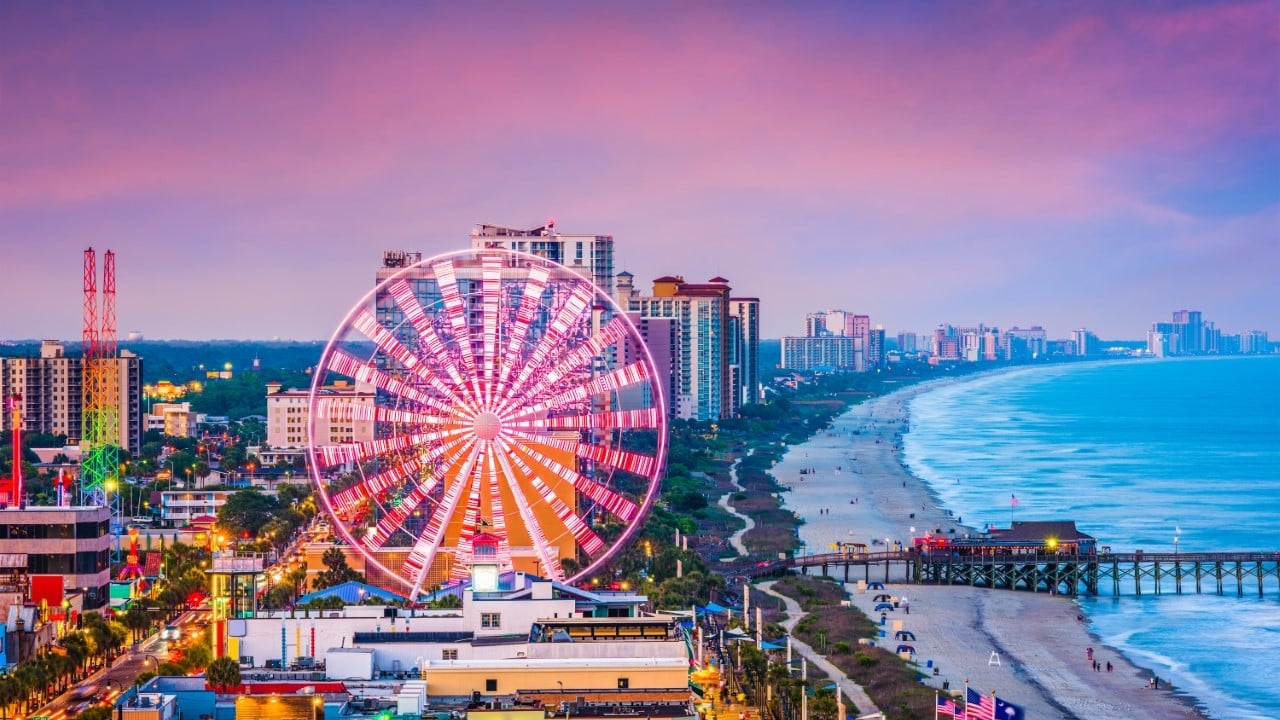 <p>This Southern vacation town on South Carolina’s Atlantic coast has no shortage of entertainment, golf courses, and modern amenities. If you can brave the hustle and bustle of Myrtle Beach, <a href="https://finance.yahoo.com/news/10-cities-where-home-prices-120010681.html" rel="nofollow noopener">a decline in median home values of more than 7%</a> should be music to your ears. </p><p>Let the prices continue to fall, and find yourself a steal of a deal in 2024.</p>