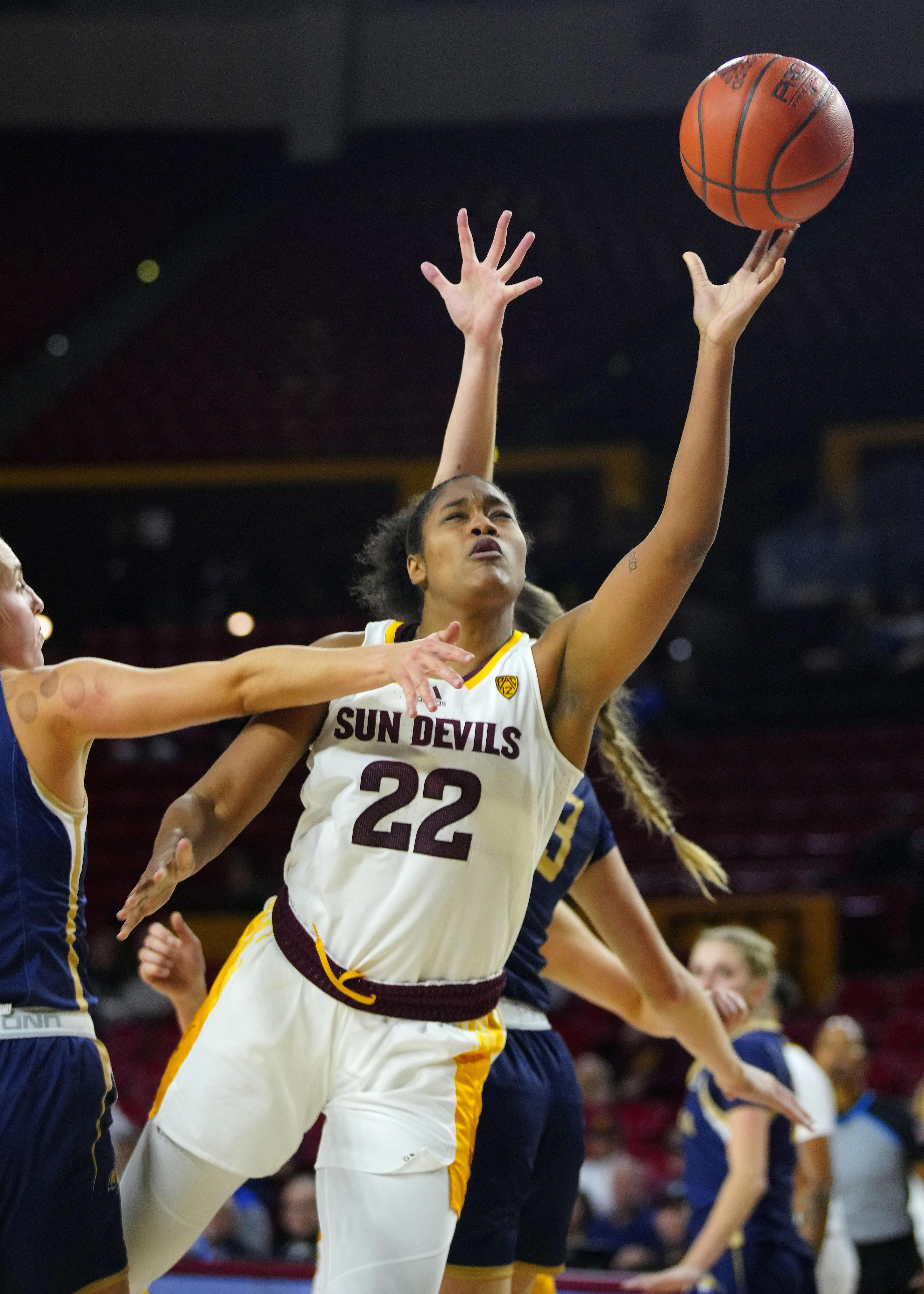 Jaddan Simmons hits career high, leads ASU women's basketball over Pacific