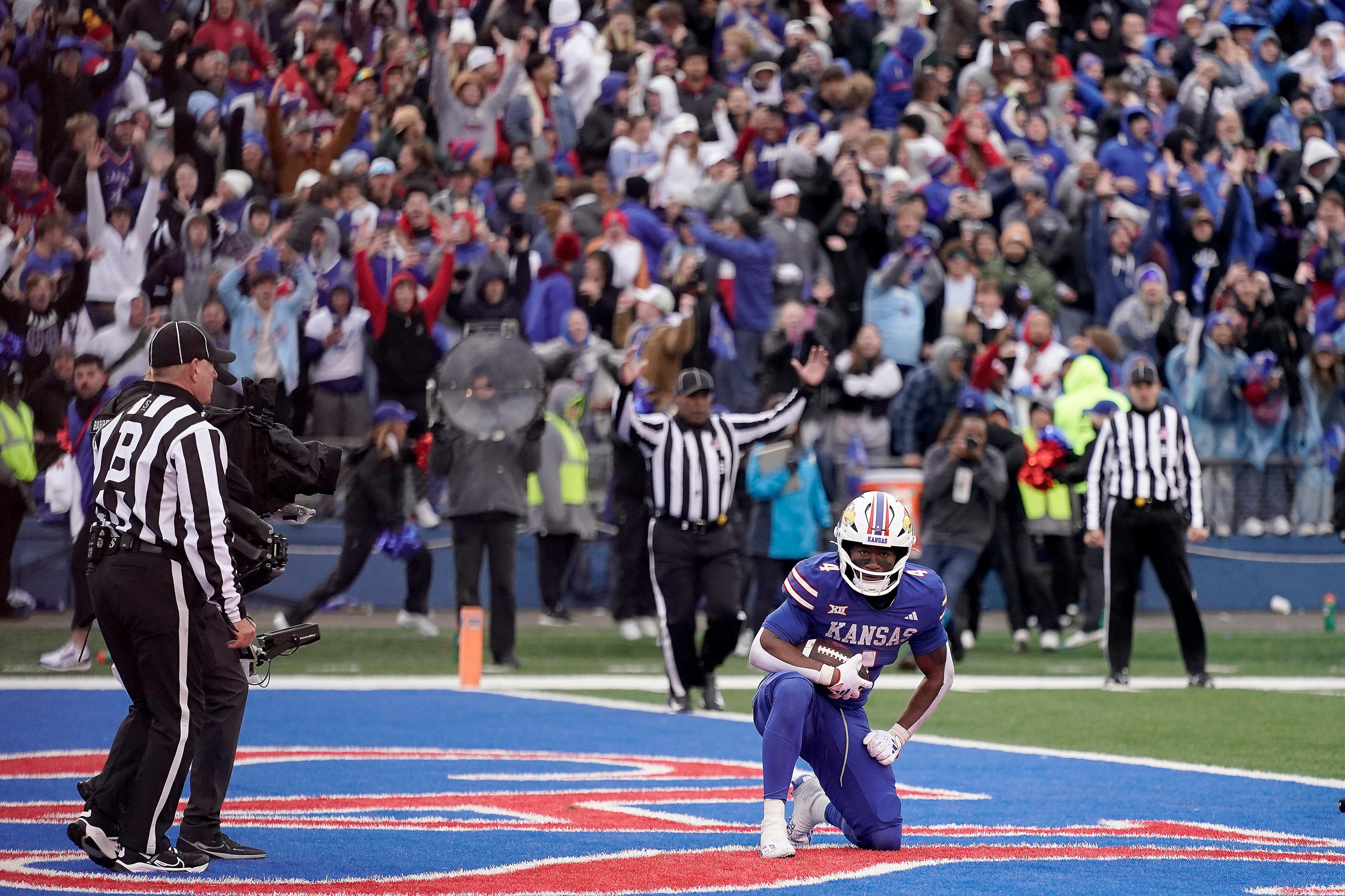 Texas Tech football score updates vs. Kansas