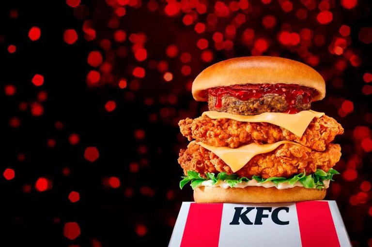 Behold, the new festive addition (Picture: KFC/Getty)