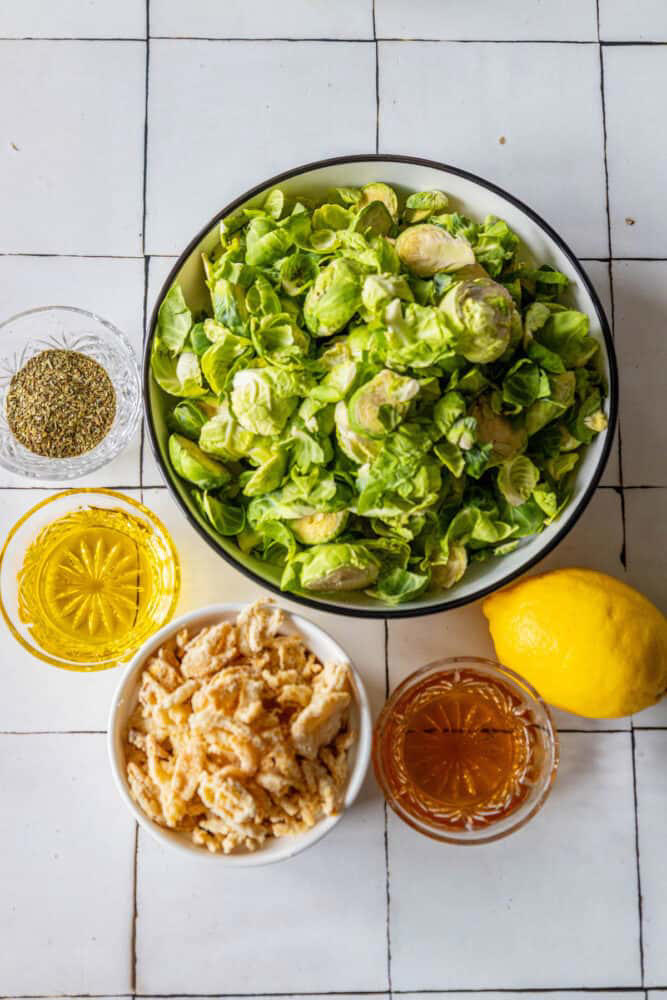 Roasted Brussels Sprouts and Onions