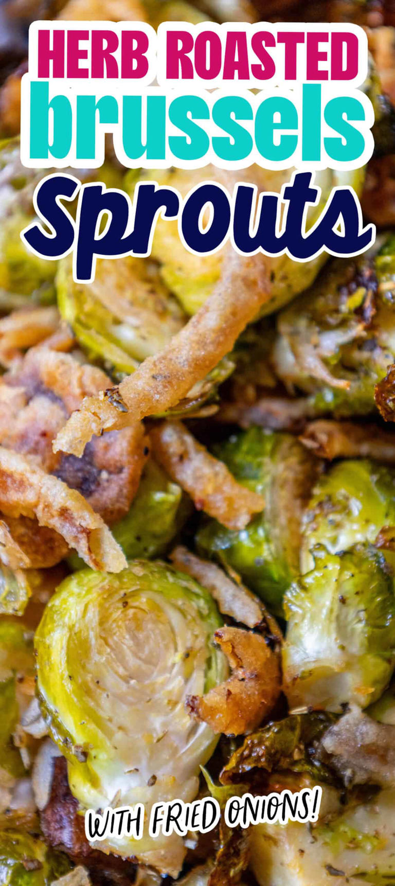 Roasted Brussels Sprouts and Onions