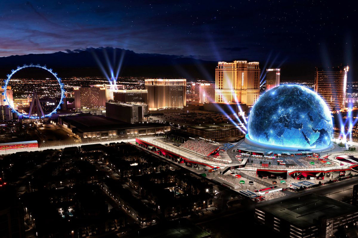 How F1 will use Las Vegas Sphere as U2 pause residency